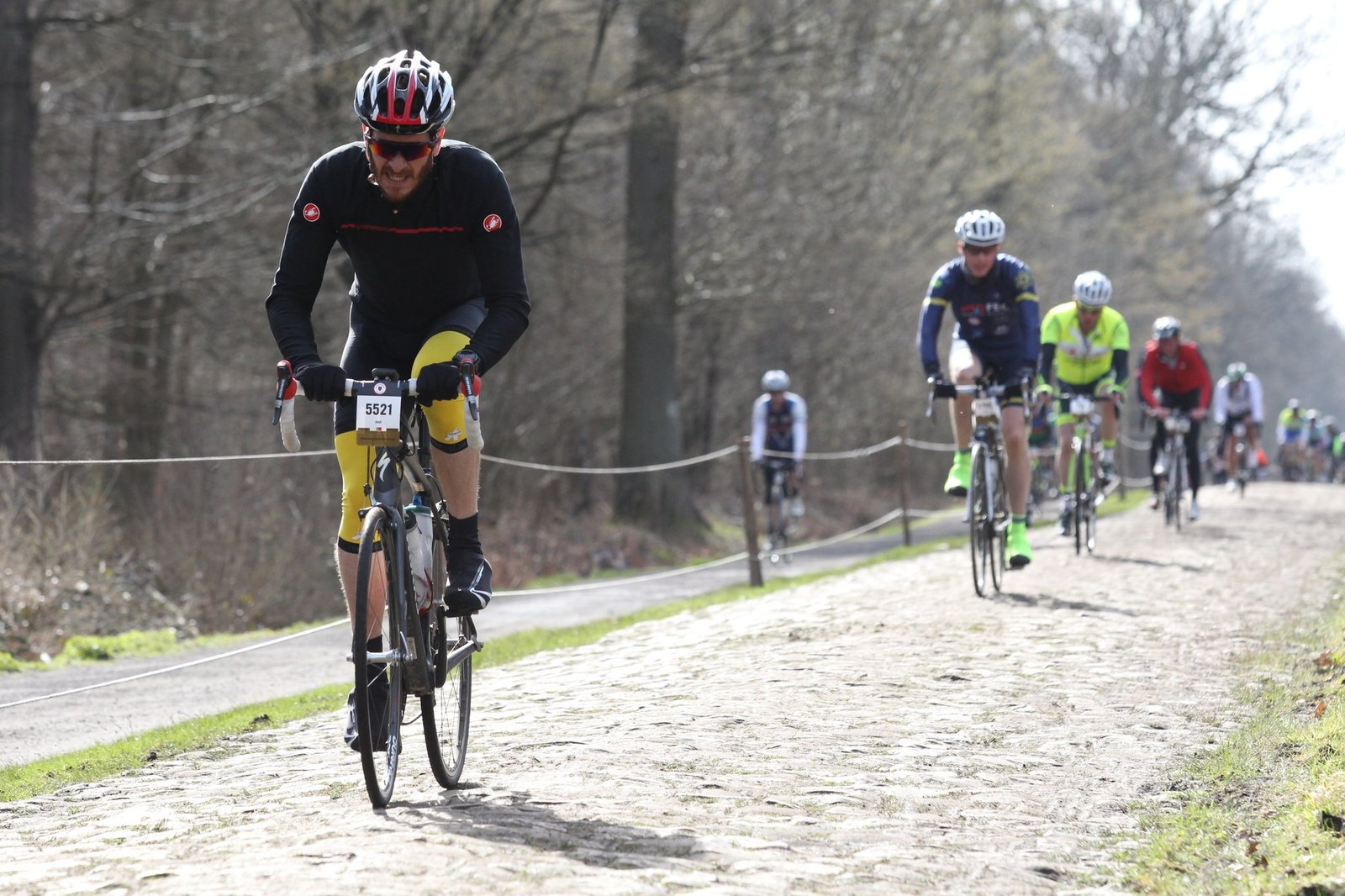 Roubaix 2018: the legendary Trouée d’Arenberg.