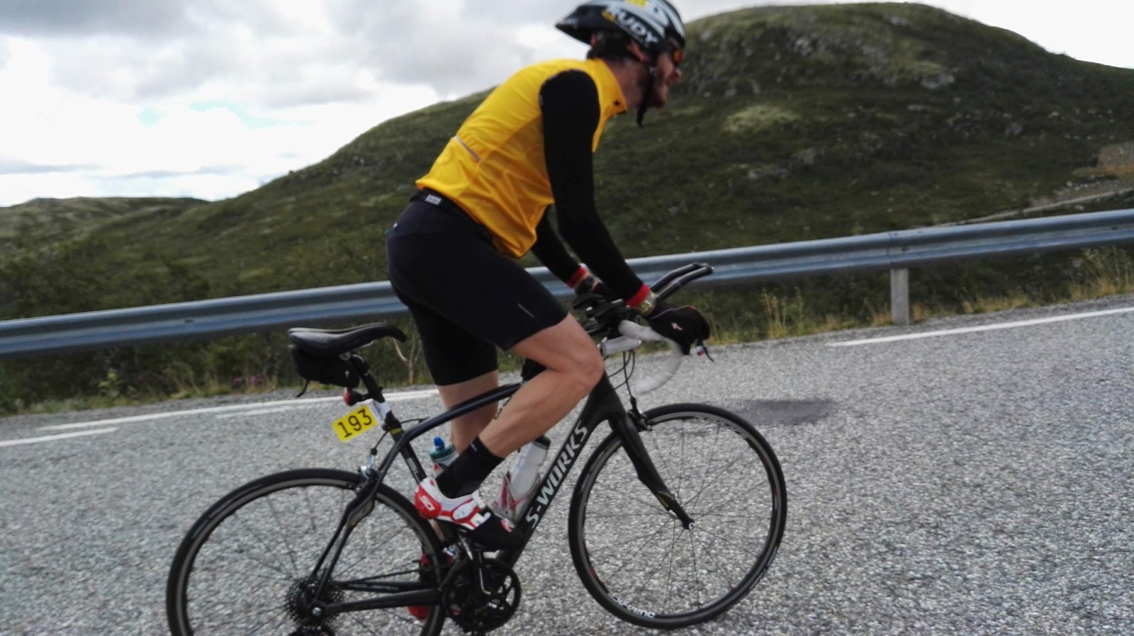 Norseman 2018: the last part of the climb.