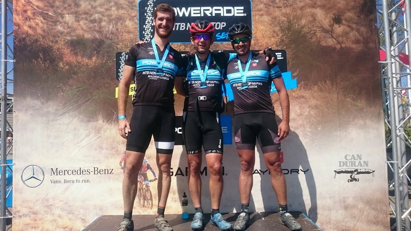 Madrid–Lisbon 2017: me, Zé Pedro Abreu and Ricardo Dinis. #losdelcoche