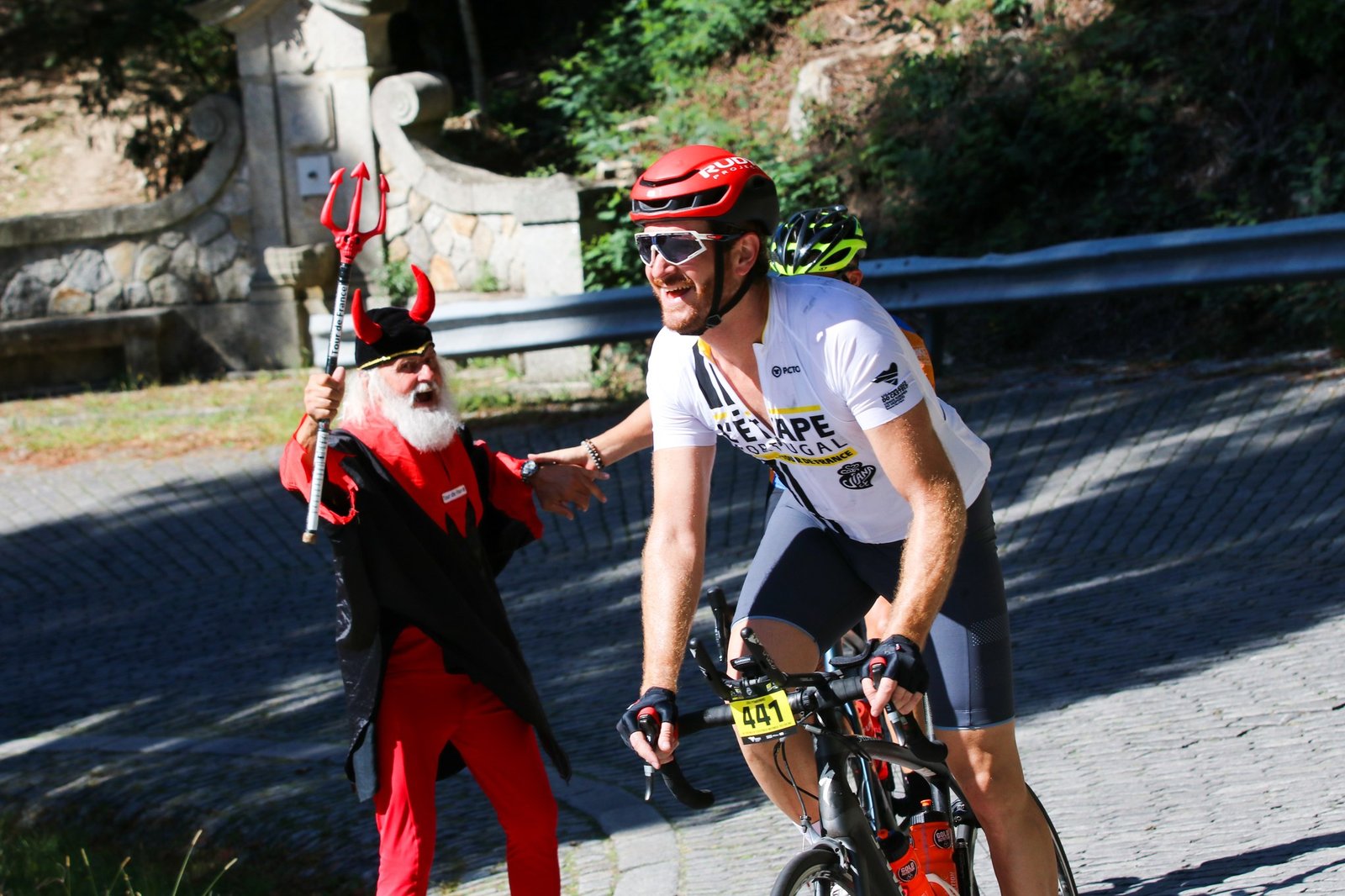 L’Étape du Tour Portugal: meeting Didi the Devil again, in Viana do Castelo.