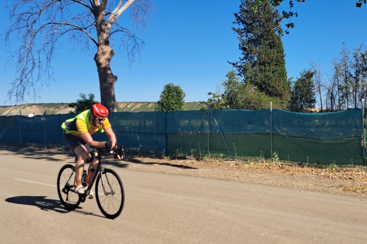 BRM 600: counting down with one working arm and 80 miles (130 km) to go.