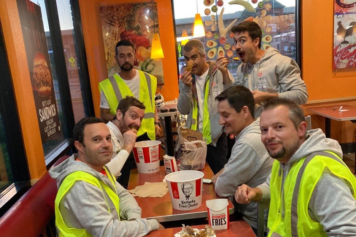 KFCrew: what a moment — and what a shot of morale!