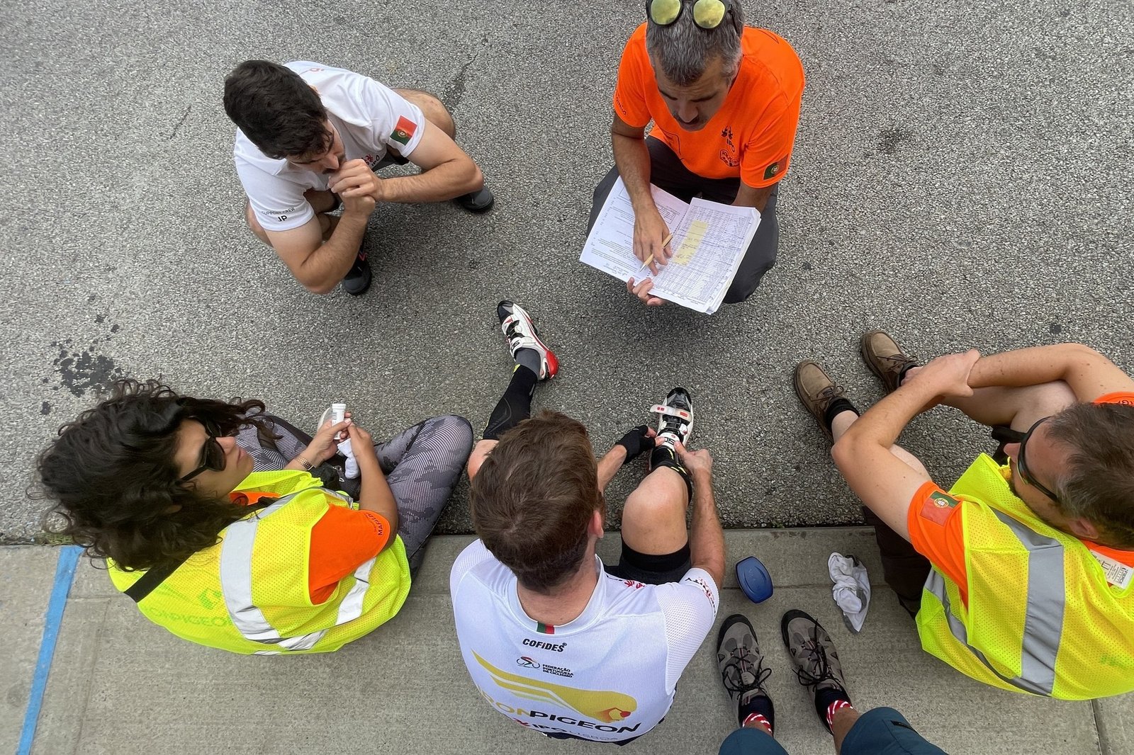 Greenville: feet, plan review and brainstorming, all at once.