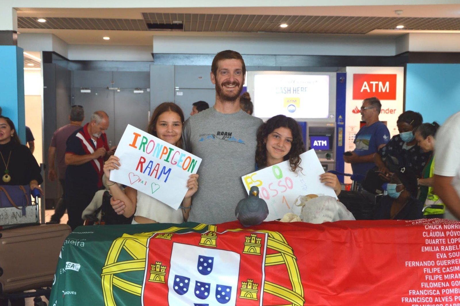 Back in Lisbon: the first reunion.